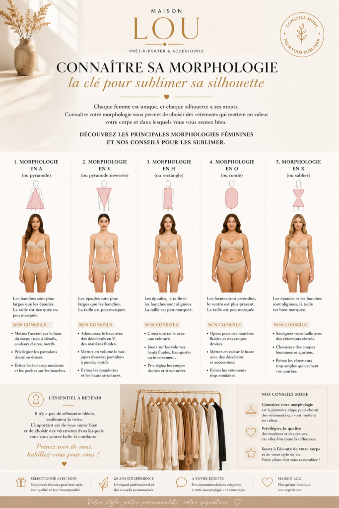 différentes morphologies